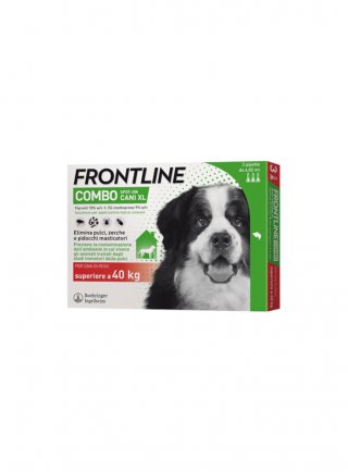 FRONTLINE COMBO Spot-On Cani Molto Grandi Tg.XL >40Kg 3pip 4,02 ml