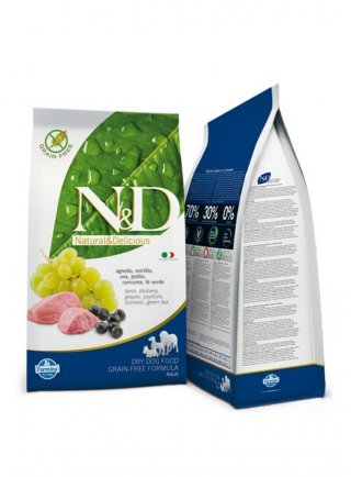 N&D FV Prime Grain Free Canine - Agnello & Mirtillo Adult Medium/Maxi