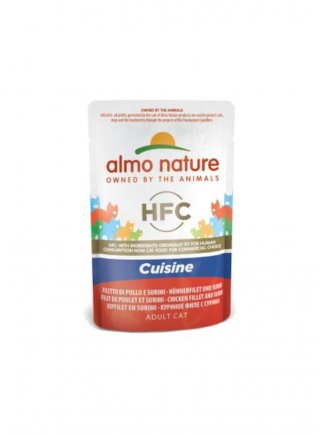 HFC CAT Cuisine - Filetto di Pollo e Surimi 55 g (5831)