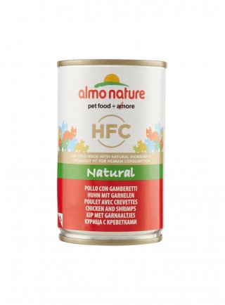 Almo Nature HFC Cat Natural - Pollo e Gamberetti