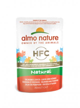 HFC CAT Natural - Salmone e Zucca 55 g (5804)