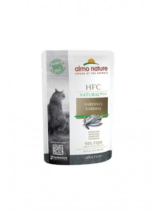 HFC NATURAL PLUS CAT Sardine 55 g (4705)