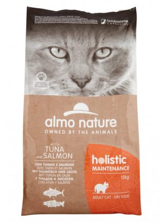 Almo Nature Holistic Cat Maintenance Tonno e Salmone Disidratato