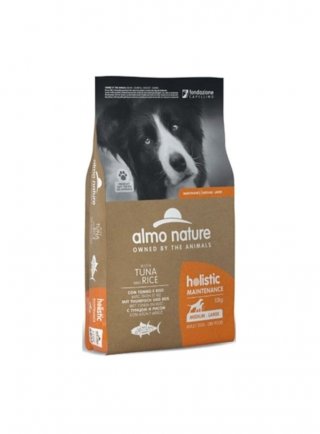 Holistic Dog M-L Maintenance Tonno e Riso Disidratato