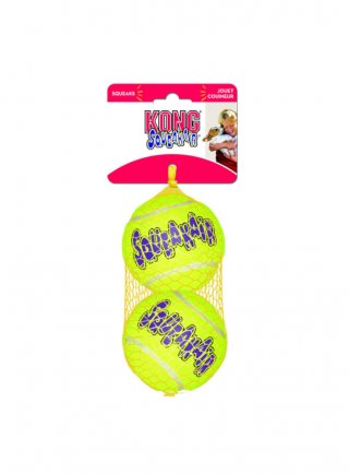 KONG Large Squeaker Tennis Ball (2 pack) 8cm