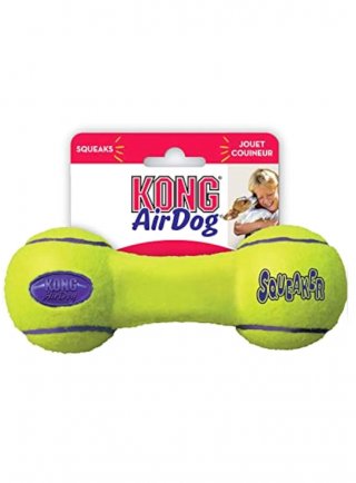 KONG Medium Air Squeaker Dumbbell - Riportino 18cm