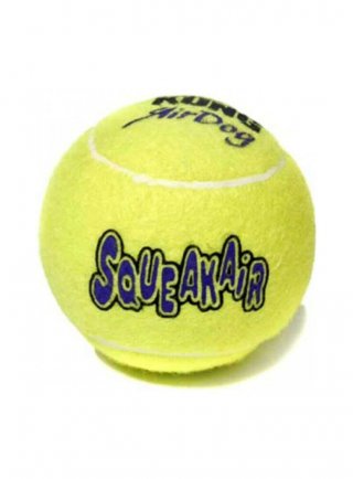KONG Medium Air Squeaker Tennis Ball 6,5cm