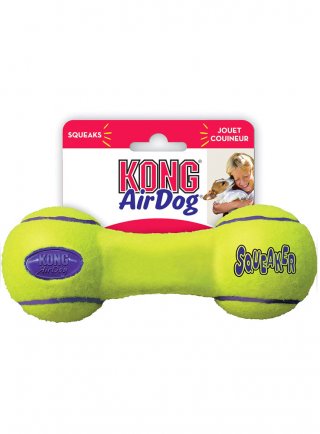 KONG Small Air Squeaker Dumbbell - Riportino 13cm