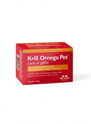 Krill OMEGA PET 60 perle - cane e gatto