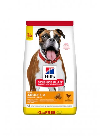 SP Canine Adult Light Medium Chicken 2,5kg cs (604282) - in esaurim.