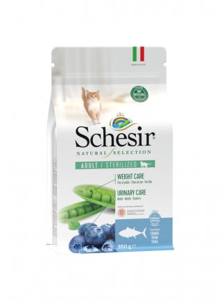 COD.2900105 SCHESIR CAT NATURAL SELEC. STERILIZED TONNO 350g