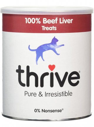 MaxiTube 100% BEEF LIVER 225g Thrive Cats Treats (TCBLMT) - in esaurim.