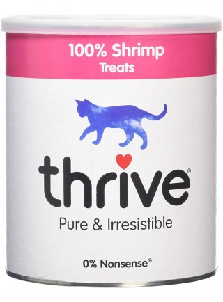MaxiTubes100% SHRIMP 110g Thrive Cats Treats (TCPMT)