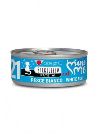 MINI-ME 21 STERILIZED Disugual PESCE BIANCO patè 85g - GATTO