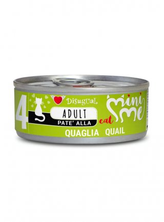 MINI-ME 4 Disugual QUAGLIA paté 85g - GATTO