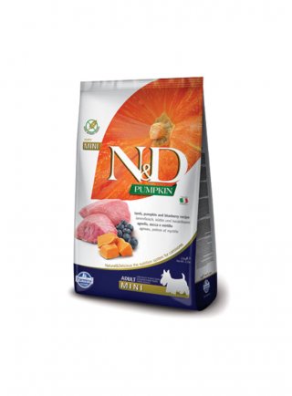N&D FA Pumpkin canine - Zucca & Agnello & Mirtillo Adult Mini