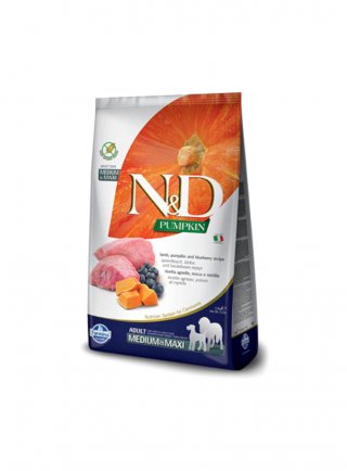 N&D FA Pumpkin Canine - Zucca & Agnello & Mirtillo Puppy Medium/Maxi