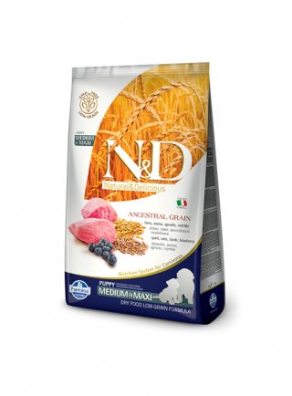 N&D FO Ancestral Canine - Grano & Agnello & Mirtillo Puppy Medium/Maxi