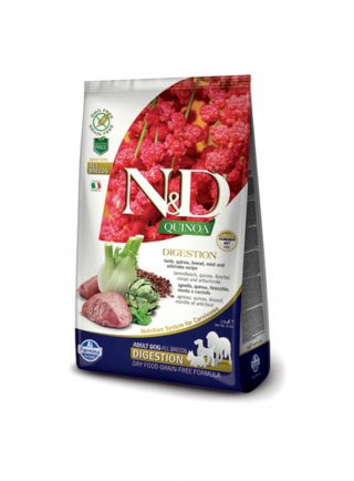 N&D FR Quinoa Canine - Digestion Agnello & Finocchio & Menta & Carciofo Adult All Breeds