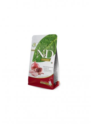 N&D FV PRIME GRAIN FREE feline - POLLO & MELOGRANO KITTEN 300g
