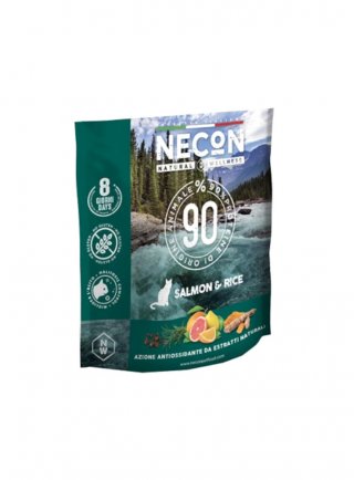 NATURAL WELLNESS ADULT SALMONE E RISO 400g - gatto