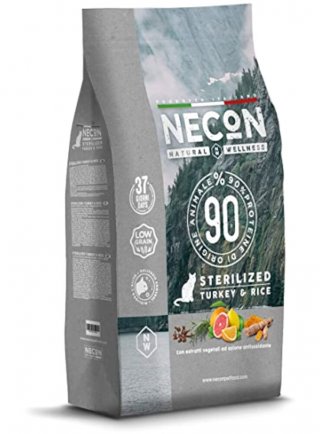 NATURAL WELLNESS STERIL TACCHINO E RISO 1,5Kg - gatto