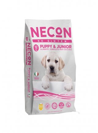 Necon No Gluten Puppy e Junior - Cane