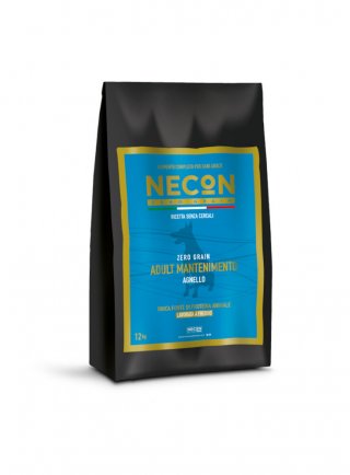 Necon Zero Grain Monoproteico Agnello Piselli e Favetta