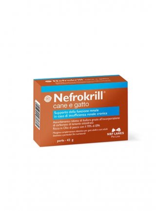 Nefrokrill 60 perle - cane e gatto - IN ESAURIM.