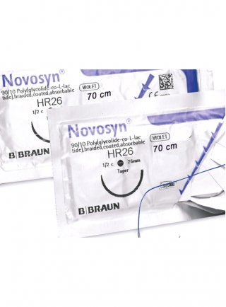 NOVOSYN VIOLA usp0 ep3,5 HR26 70cm - filo sutura sterile assorbibile ref. C0068043 (conf. 36pz)