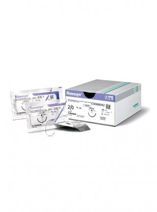 NOVOSYN VIOLA usp2 ep5 HR26s 70cm - filo sutura sterile assorbibile ref. C0068093 (conf. 36pz)