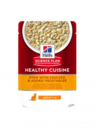 SP Feline Adult Healty Cusine Chicken&Veg Stew 80g (604584)