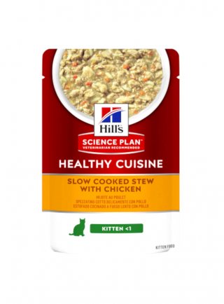 SP Feline Kitten Healty Cusine Chicken&Veg Stew 80g (604585)