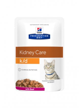 Pd Feline K/D Beef Bustina 85g (conf. 12pz) (605666 - 607553)