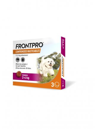 FRONTPRO 11,3mg CANI 2-4Kg 3cpr mast.