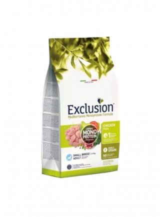 EXCLUSION MONOPROTEIN DOG ADULT CHICKEN SMALL 7kg