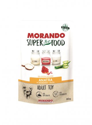MORANDO ADULT TOY MOUSSE ANATRA busta 80g Superfood - cane