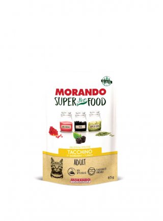 MORANDO ADULT MOUSSE TACCHINO busta 85g Superfood - gatto