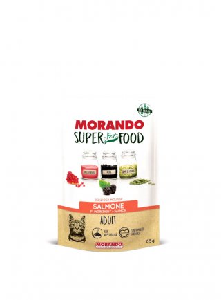 MORANDO ADULT MOUSSE SALMONE busta 85g Superfood - gatto