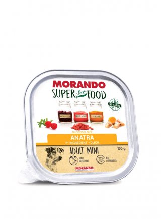 MORANDO ADULT MINI patè ANATRA 150g Superfood - cane