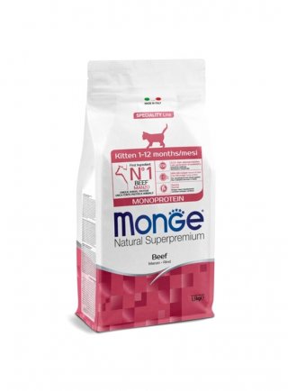 Monge KITTEN SPECIALITY Manzo Monoprotein 400g - gatto