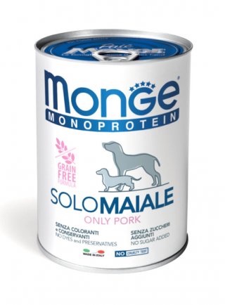 Monge HYPOALLERGENIC MONO MAIALE Vetsolution 400g (lattina) - cane