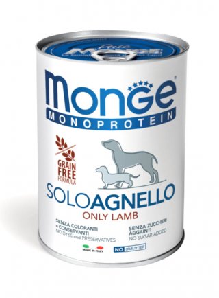 Monge HYPOALLERGENIC MONO AGNELLO Vetsolution 400g (lattina) - cane