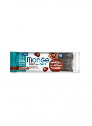 Monge GIFT MEAT BARS Sensitive Agnello e castagne 40g - cane