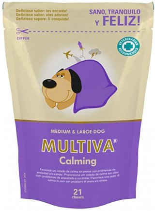 MULTIVA Calming Medium and Large Dog 21Chews