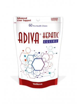 ADIVA Hepatic Feline 60 Chews - in esaurim.