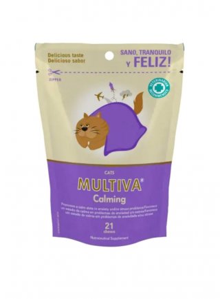 MULTIVA Calming Cat 21Chews - in esaurim.