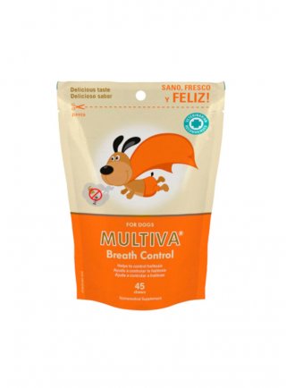 MULTIVA Breath Control 45 Chews - dogs