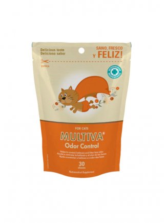 MULTIVA Odor Control 30 Chews - cats - in esaurim.