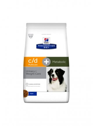PD Canine c/d + Metabolic 2Kg (605408)